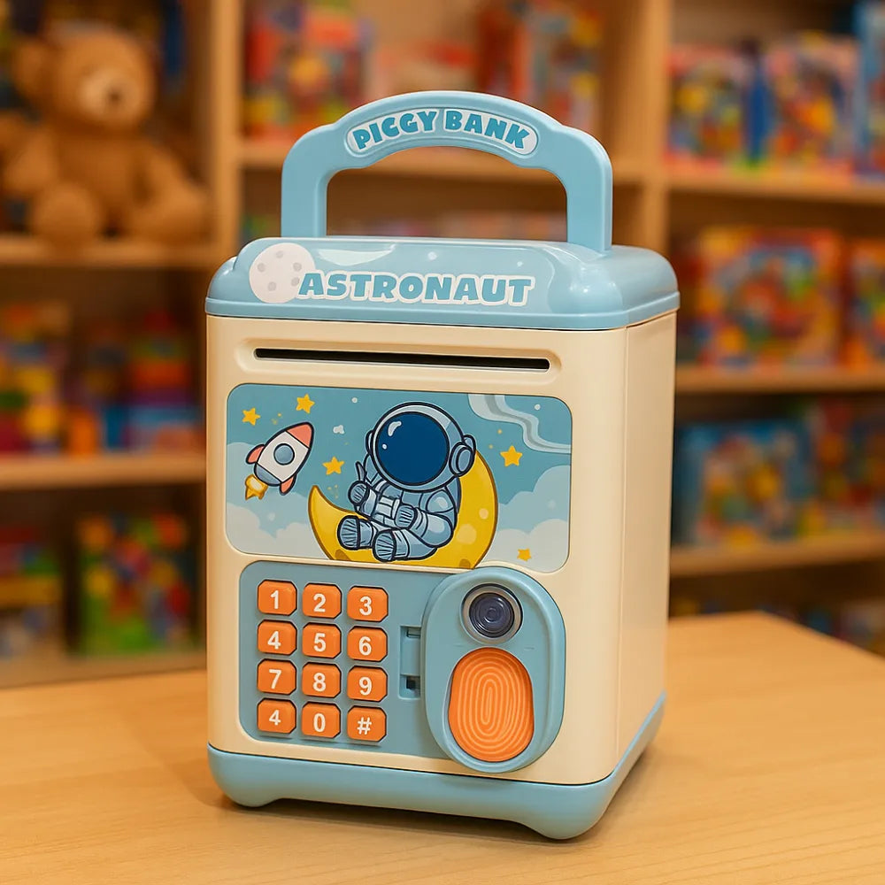 Alcancia Electronica Diseños Kawaii Caja Fuerte Portatil