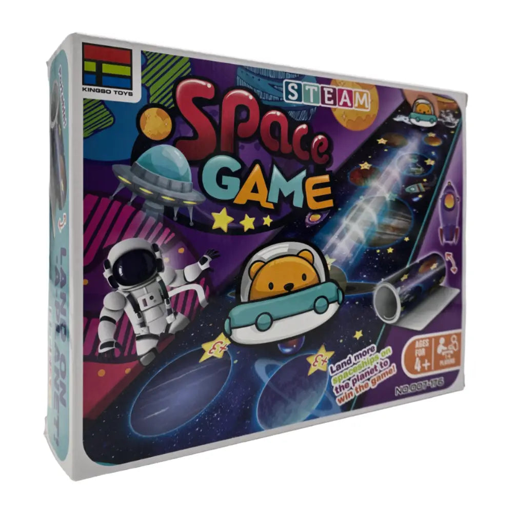 Alfombra De Lanzamiento Con Puntaje Juego Familiar Spacegame - Fliperex