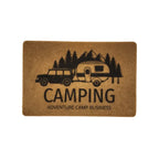 Alfombra Limpiapies Felpudo Alfombra De Entrada Camping - Fliperex