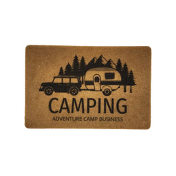 Alfombra Limpiapies Felpudo Alfombra De Entrada Camping - Fliperex