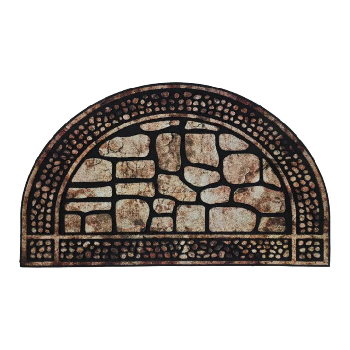 Alfombra Limpiapies Felpudo Alfombra De Entrada Piedra Semi