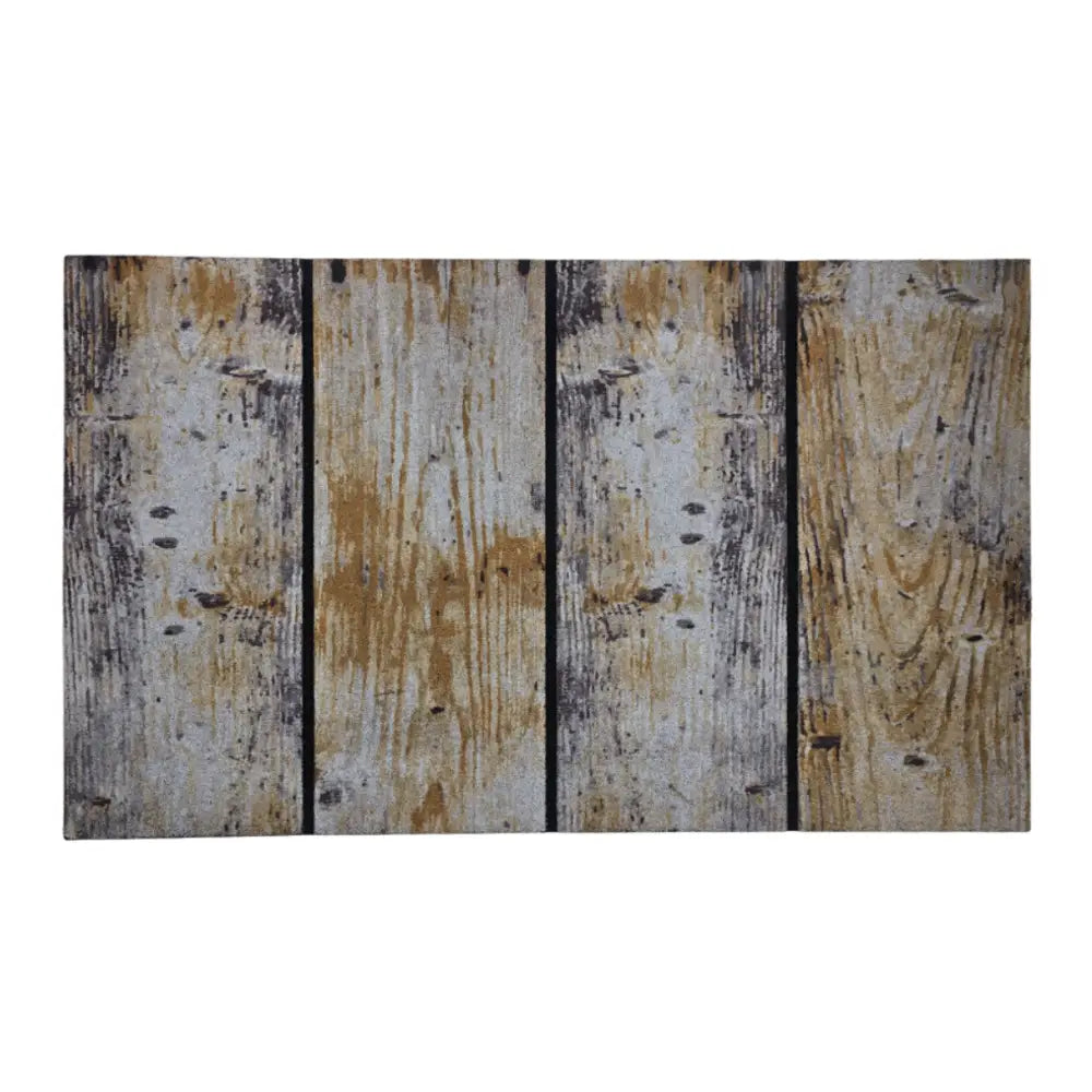 Alfombra Limpiapies Felpudo Alfombra De Entrada Tablas - Fliperex