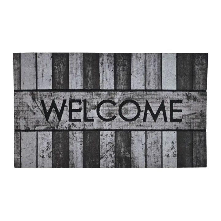 Alfombra Limpiapies Felpudo Alfombra De Entrada Gris