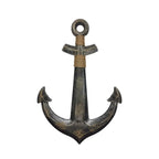 Ancla Decorativo De Madera Gris Oscuro Para Pared Decoracion - Fliperex