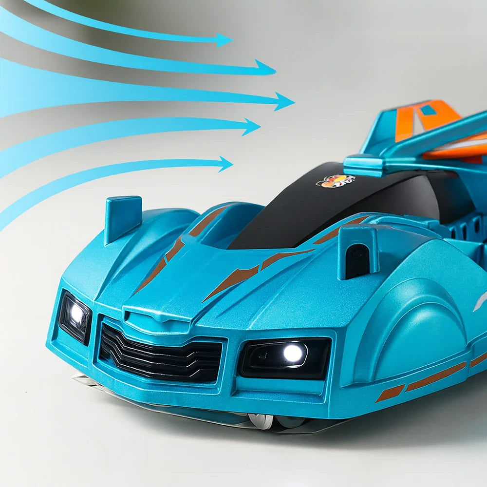 Auto a Control Remoto Laser de Pared Trepa Muro Antigravedad