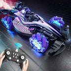 Auto a Control Remoto RC F1 Con Vapor Luz y Giros Stunt Car