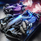 Auto a Control Remoto RC F1 Con Vapor Luz y Giros Stunt Car