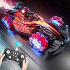 Auto a Control Remoto RC F1 Con Vapor Luz y Giros Stunt Car