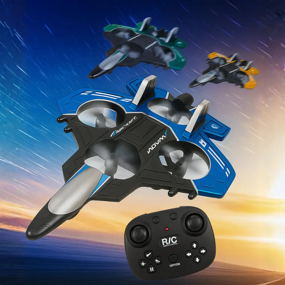 Avion a Control Remoto Acrobatico 360 Grados Rotacion