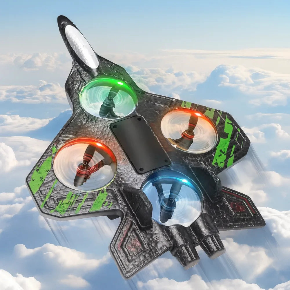 Avion a Control Remoto Acrobatico Jet de Rotacion 360 Grados