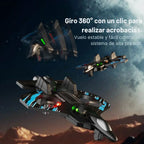 Avion a Control Remoto Acrobatico Jet de Rotacion 360 Grados