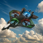 Avion a Control Remoto Acrobatico Jet de Rotacion 360 Grados