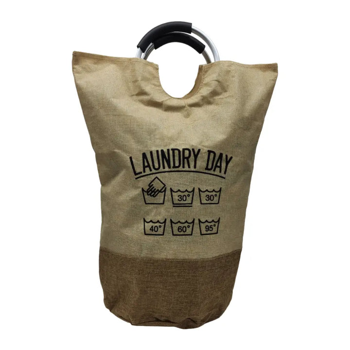 Bolsa Cesto Plegable Para Ropa Sucia Organizador De Tela