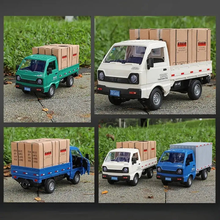 Camion 3/4 de Carga a Control Remoto Escala 1:16 Con Cajas - vista 2