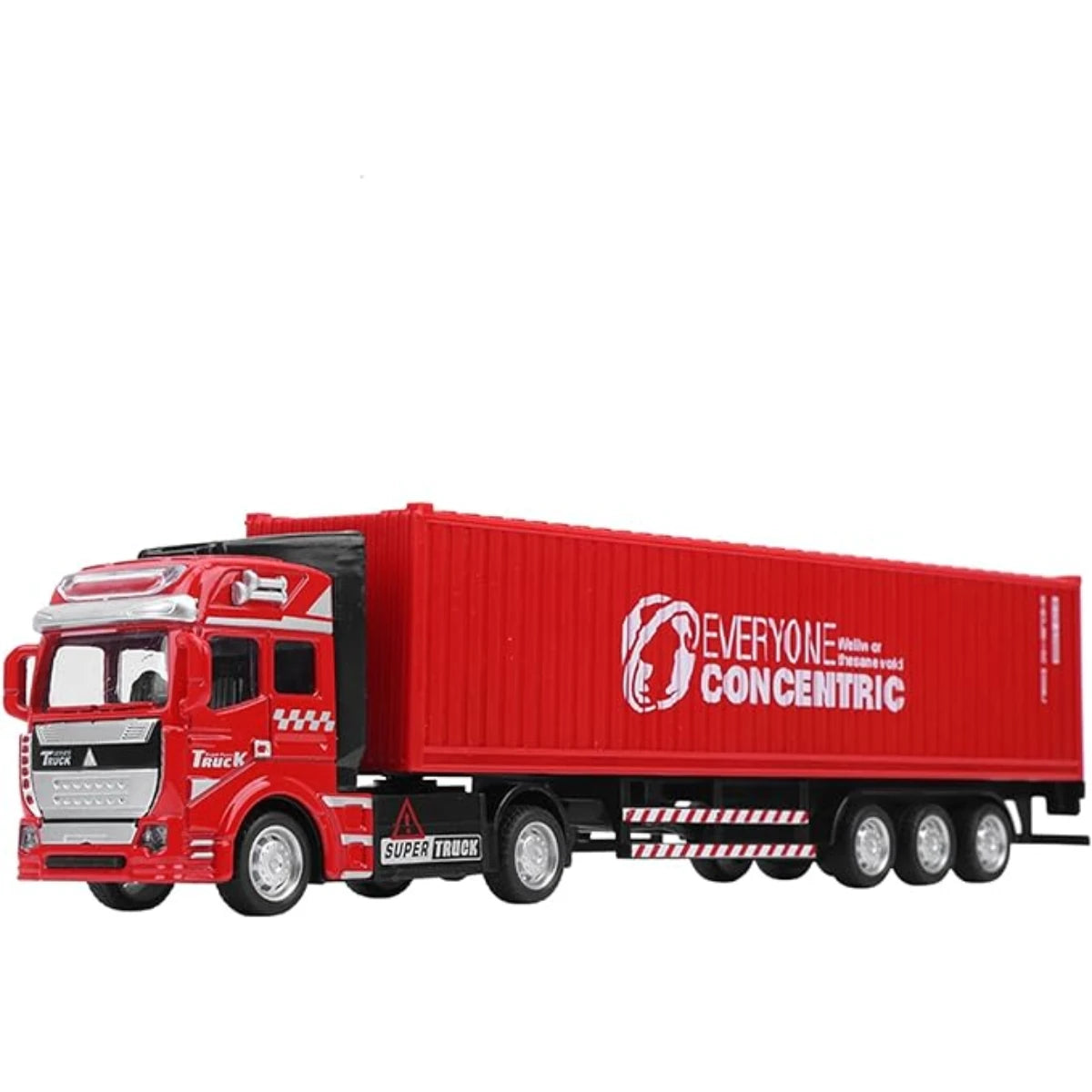 Camión Contenedor Aleación 1:48 Modelo Coche Juguete