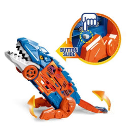 Camion Transportador Porta Autitos 2 en 1 Pista Lanzamiento