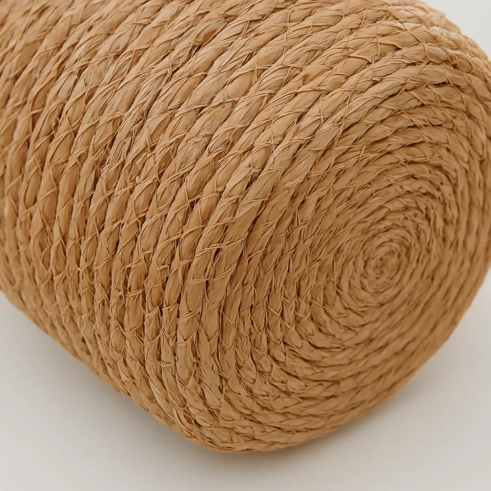 Canasto Cesta De Yute Tejida Con Tapa Acabado Rustico S