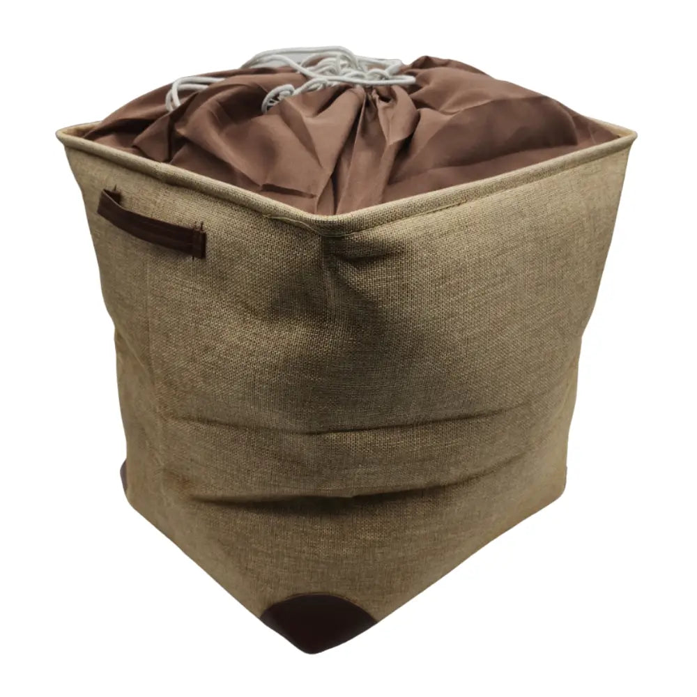 Cesto Canasto Para Ropa Sucia Plegable Organizador De Tela - Fliperex