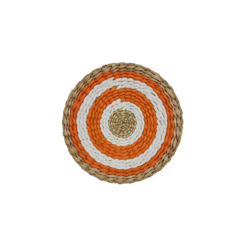 Circulo Decoración De Mimbre Para Pared Casa Terraza Mediano - Fliperex