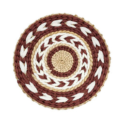 Circulo Decoración De Mimbre Para Pared Casa Terraza Variado - Fliperex