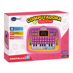Computadora Educativa Infantil Juguete Piano Letras y Numero