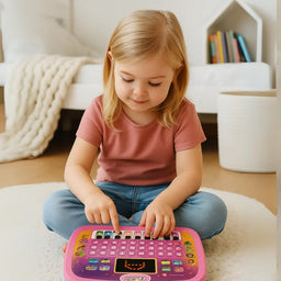 Computadora Educativa Infantil Juguete Piano Letras y Numero