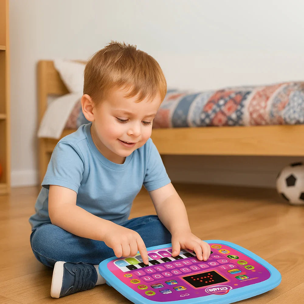 Computadora Educativa Infantil Juguete Piano Letras y Numero