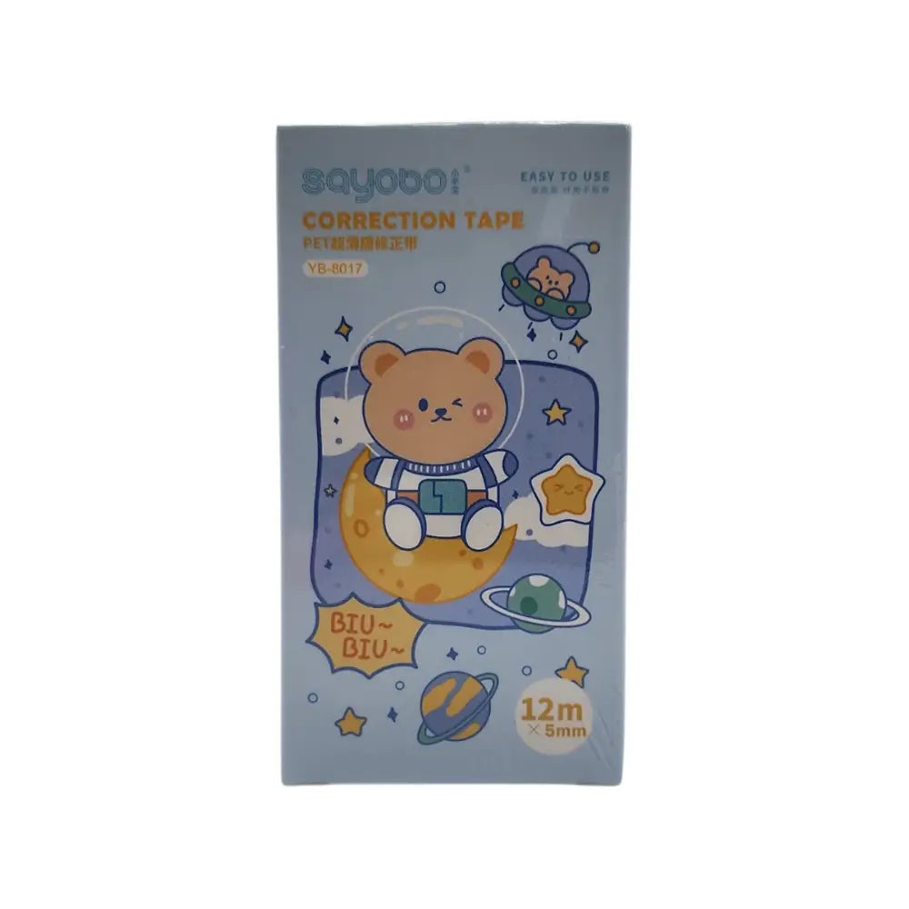 Corrector Cinta Diseño Kawaii Cute Varios Colores 12 Metros - Fliperex
