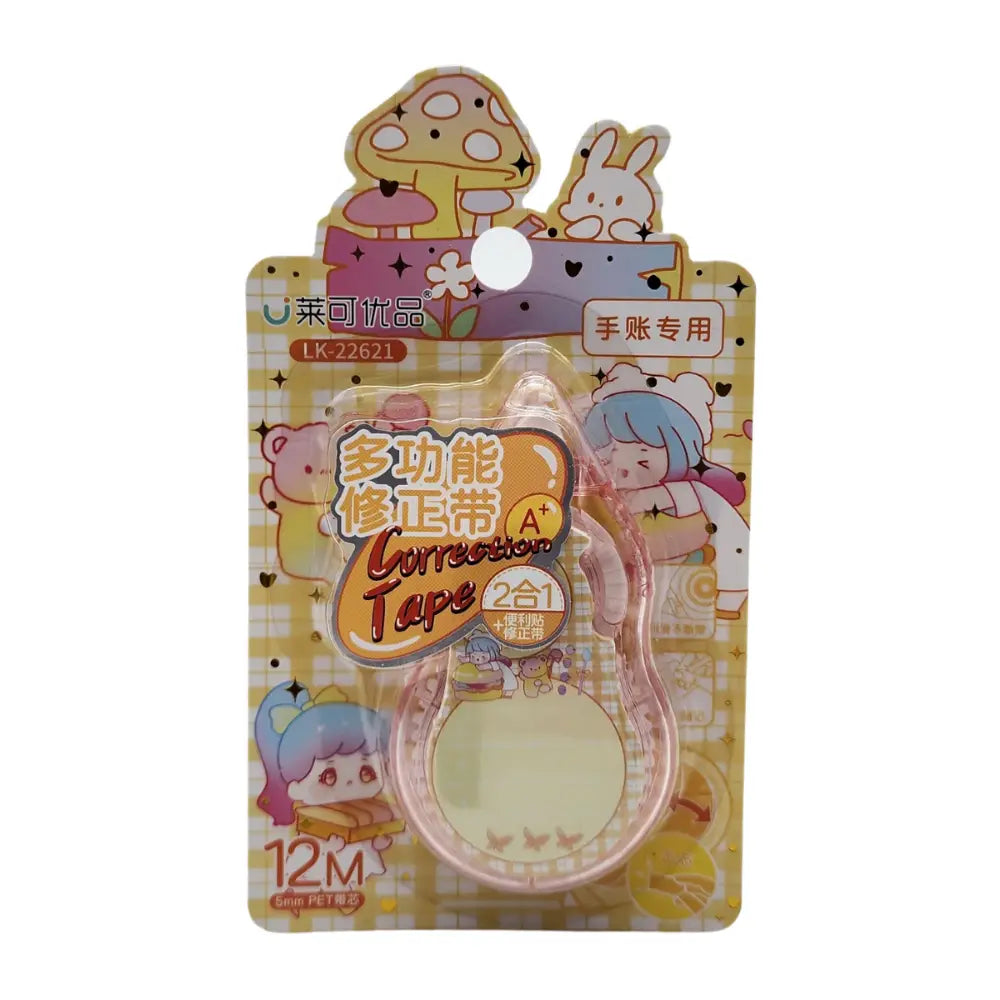 Corrector Cinta Diseño Kawaii Cute Varios Colores - Fliperex