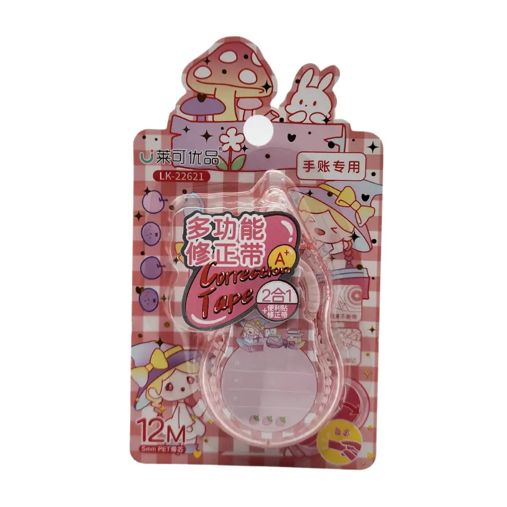 Corrector Cinta Diseño Kawaii Cute Varios Colores - Fliperex