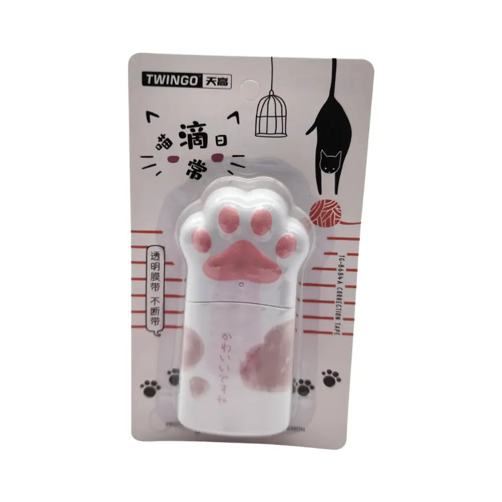 Corrector Cinta Diseño Patita De Gato Kawaii Cute - Fliperex