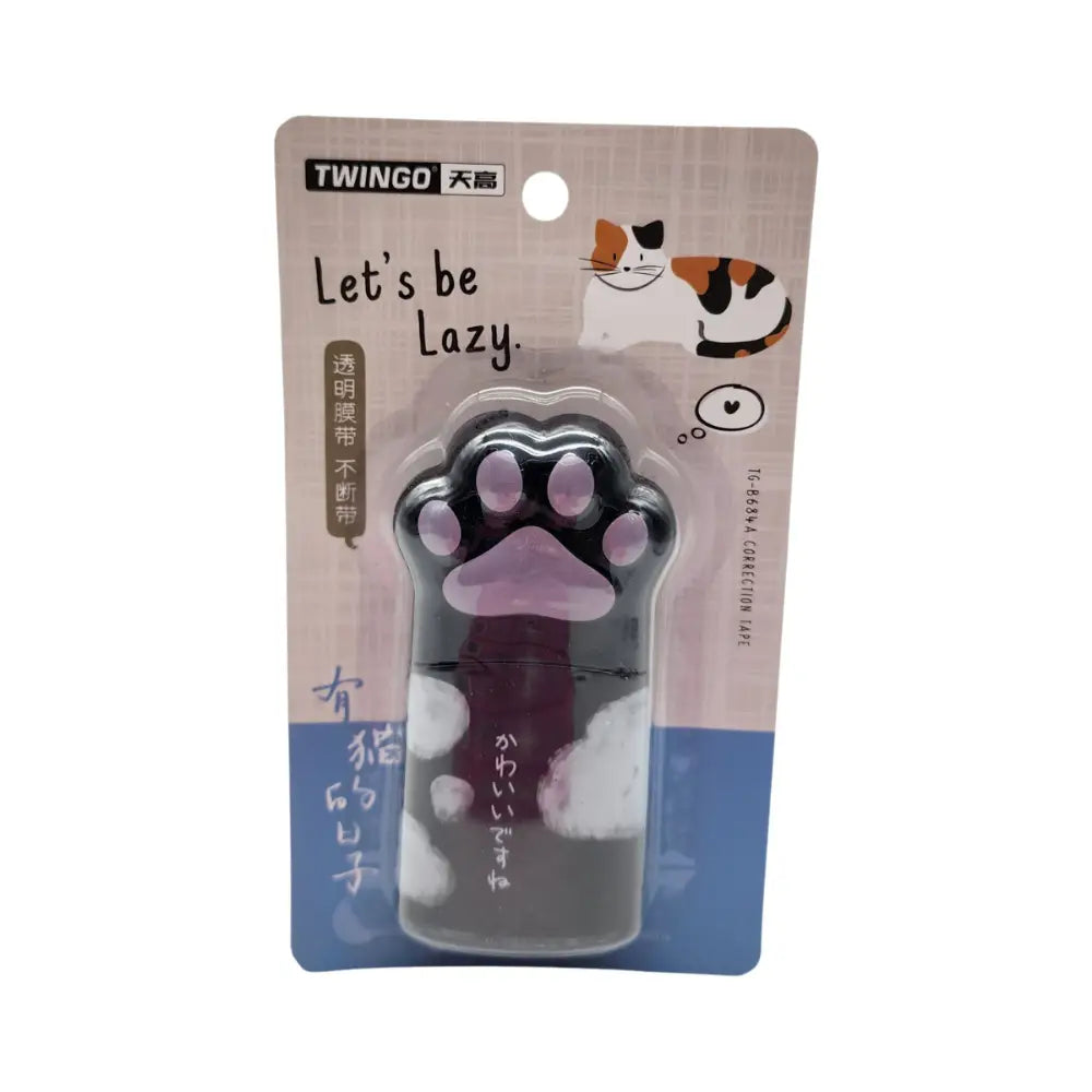 Corrector Cinta Diseño Patita De Gato Kawaii Cute - Fliperex