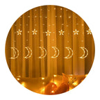 Cortina De Luces Cortina Led Luces Navideñas Guirnalda Luces - Fliperex