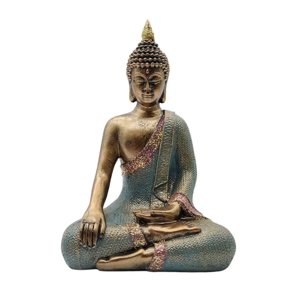 Estatua Figura De Buda Decorativa Buda Meditando Meditacion - Fliperex