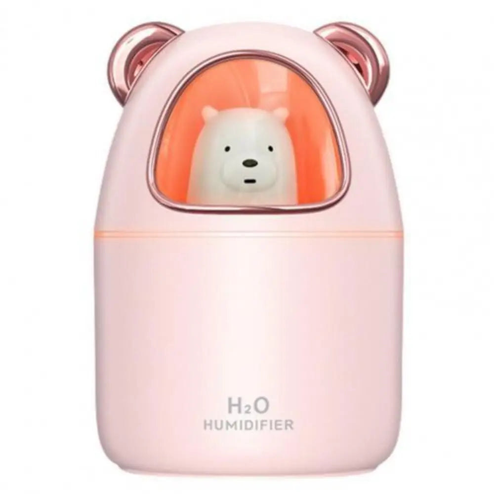Humidificador Usb De Osito Kawaii Vaporizador De Aromas - Fliperex