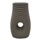 Jarron Florero De Ceramica Fina Decorativo Moderno Cafe - Fliperex