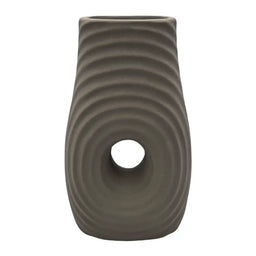 Jarron Florero De Ceramica Fina Decorativo Moderno Cafe - Fliperex