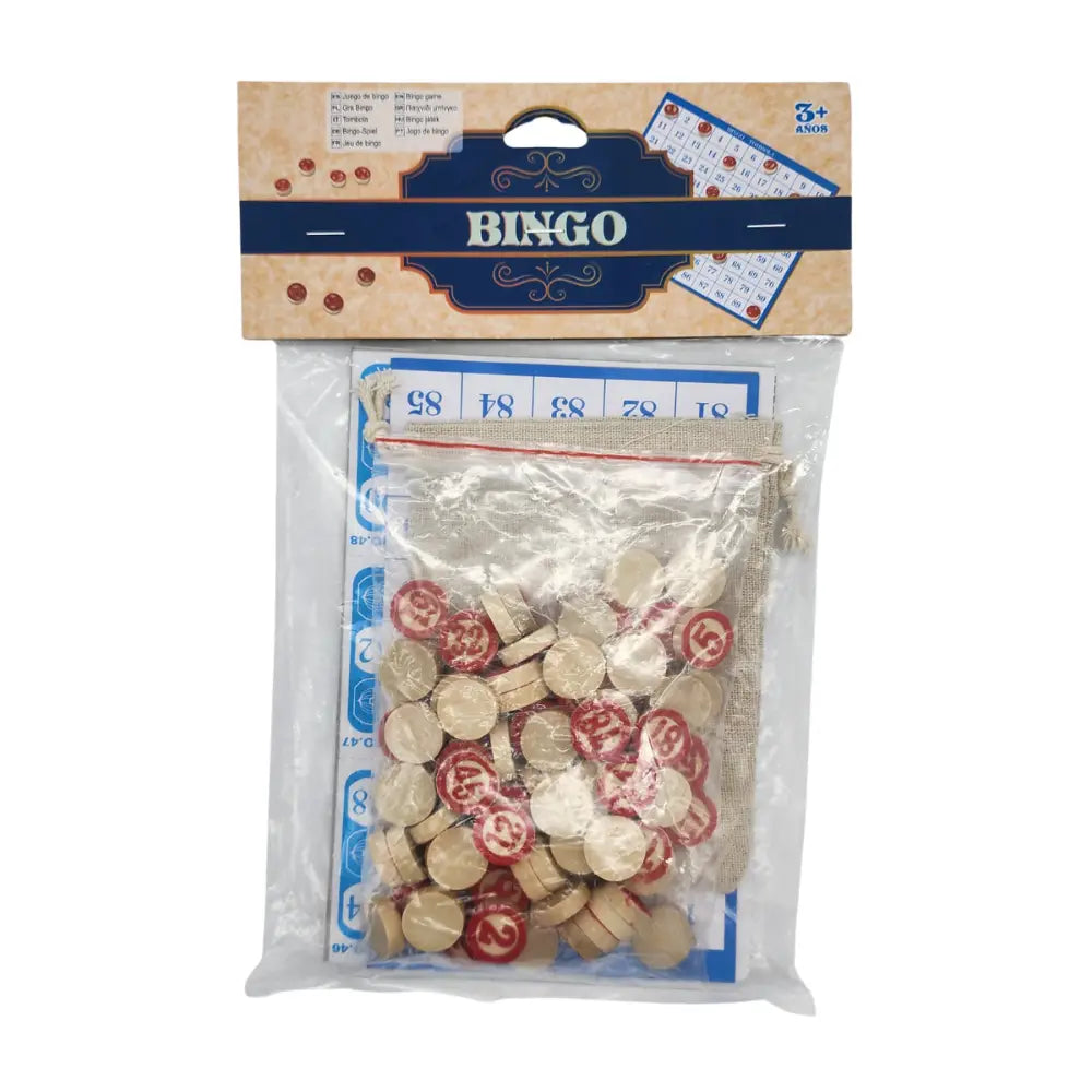Juego De Mesa Bingo Familiar En Bolsa - Fliperex