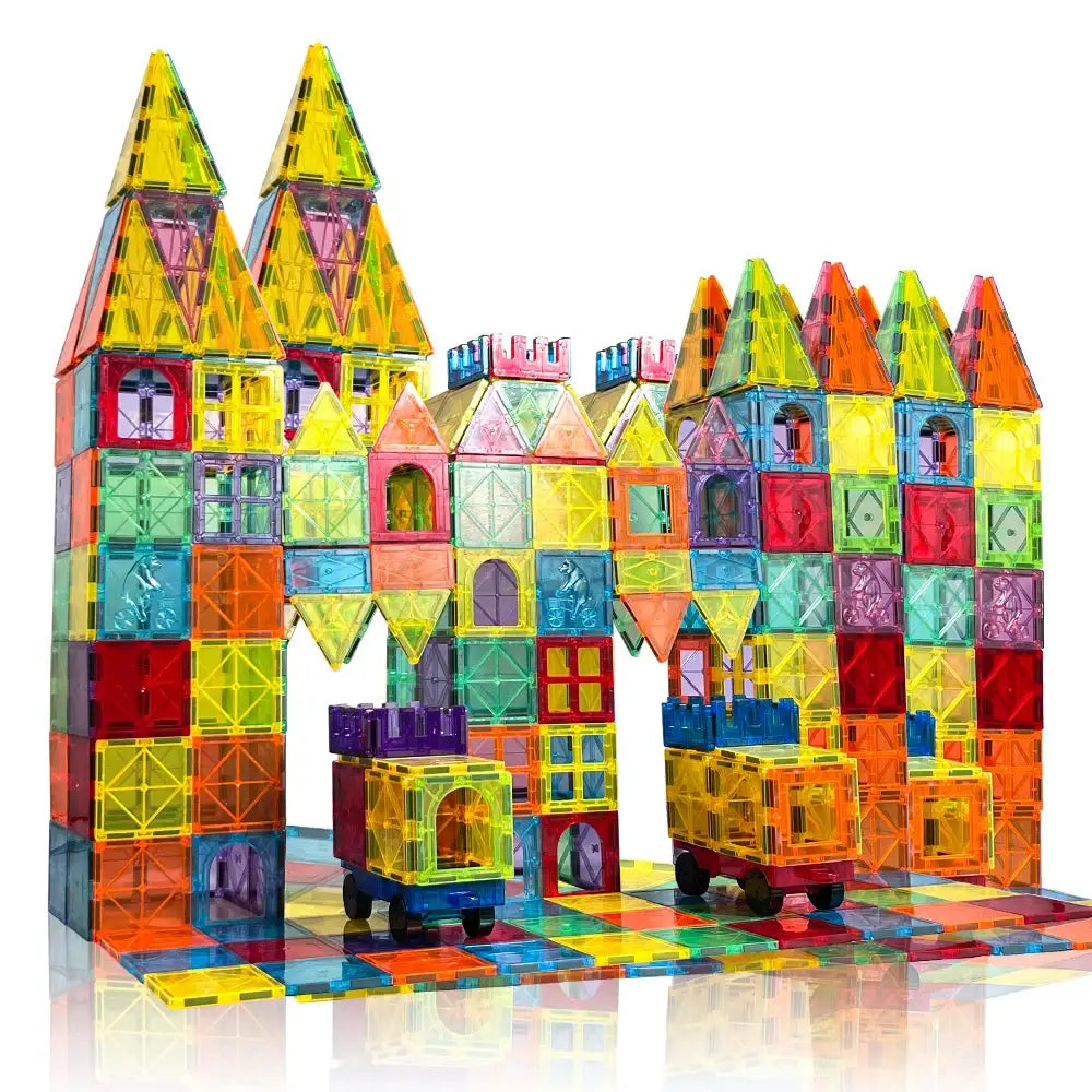 Juego Bloques Magneticos Construccion 50 Piezas Educativo