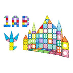 Juego Bloques Magneticos Construccion 50 Piezas Educativo