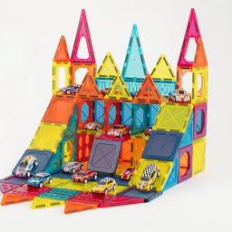 Juego Bloques Magneticos Construccion 50 Piezas Educativo