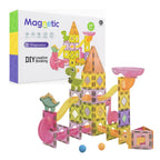 Juego Bloques Magneticos Construccion 69 Piezas Tobogan