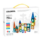 Juego Bloques Magneticos Construccion 73 Piezas Tobogan