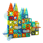Juego Bloques Magneticos Construccion 73 Piezas Tobogan