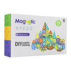 Juego Bloques Magneticos Construccion 75 Piezas Educativo