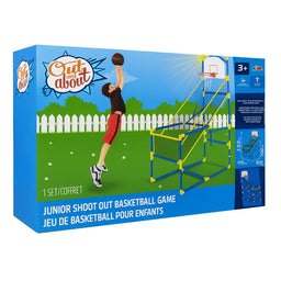 Juego De Baloncesto Infantil Con Canasta Inflador y Pelota