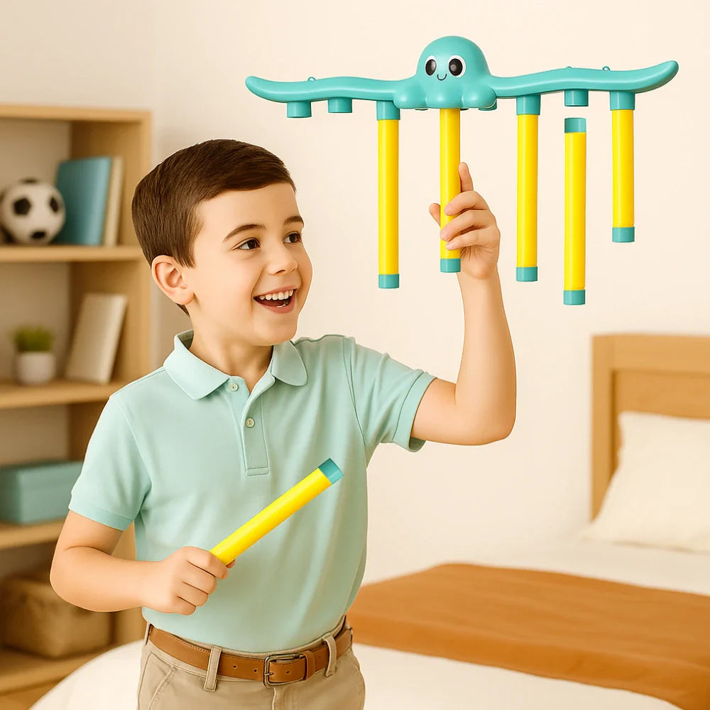 Juego De Concentracion Reaccion Infantil Pulpo Con Control