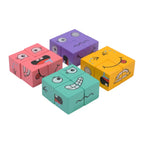 Juego De Expresion Cubo Cambia Cara De Colores Emoji