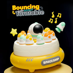 Juego De Mesa Captura Astronauta Saltador Infantil Giratorio