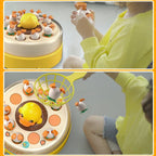 Juego De Mesa Captura Patitos Saltador Infantil Giratorio